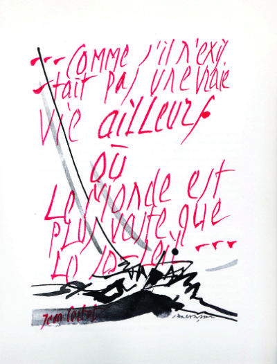 Des causes perdues, nouvelles. Oeuvres de Julius Baltazar, calligraphies de Jean Cortot.
